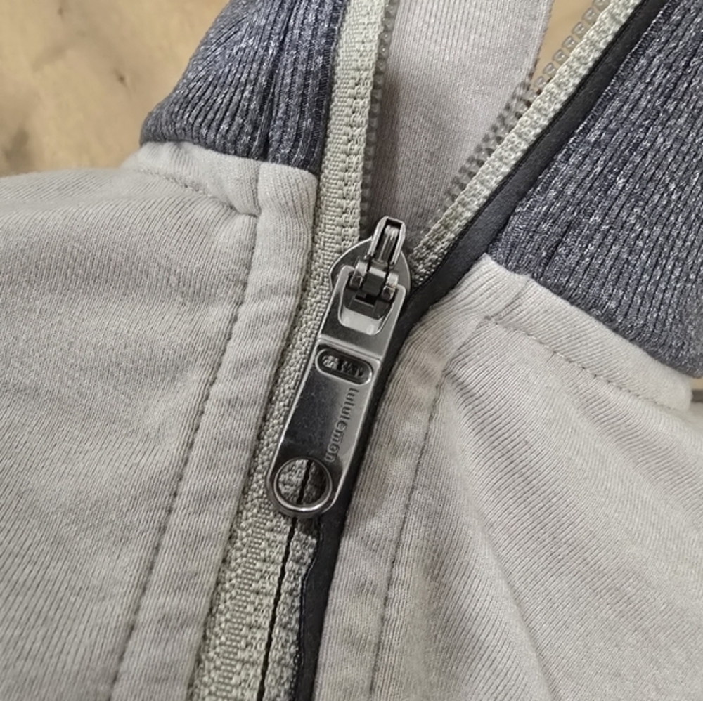 Lululemon Training Jacket Heathered Dark Slate Mens Size S - Picture 7 of 8